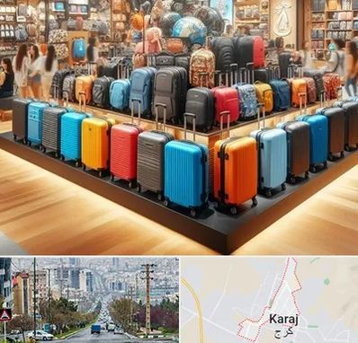 فروشگاه کیف و چمدان در گوهردشت کرج 