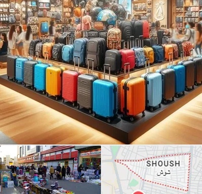 فروشگاه کیف و چمدان در شوش