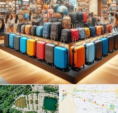 فروشگاه کیف و چمدان در وکیل آباد مشهد 