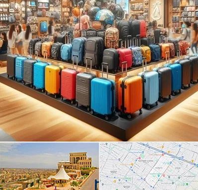 فروشگاه کیف و چمدان در هاشمیه مشهد 