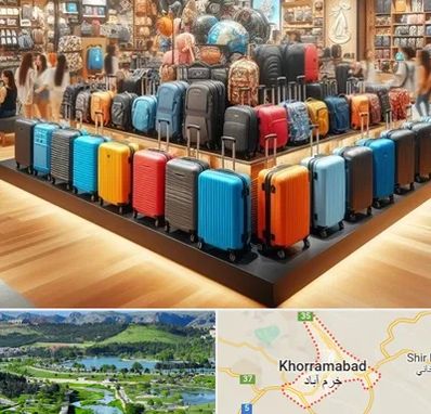 فروشگاه کیف و چمدان در خرم آباد