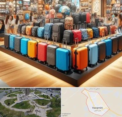 فروشگاه کیف و چمدان در ورامین
