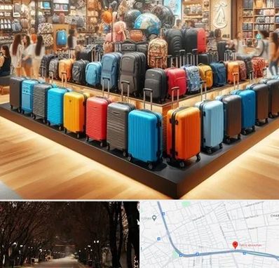 فروشگاه کیف و چمدان در ابوریحان تبریز