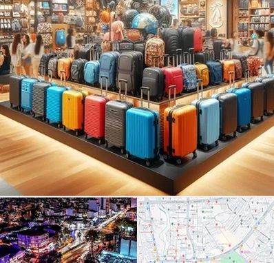 فروشگاه کیف و چمدان در منظریه رشت 