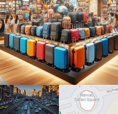 فروشگاه کیف و چمدان در نواب 