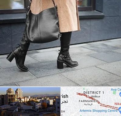 فروشگاه کت و شلوار زنانه در فرمانیه