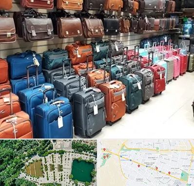 مرکز فروش چمدان در وکیل آباد مشهد 