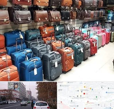 مرکز فروش چمدان در کارگر شمالی 