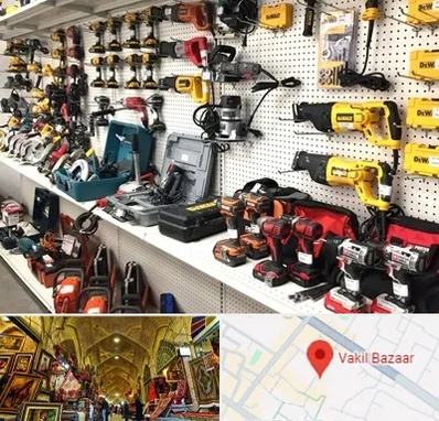 فروشگاه ابزار و یراق در بازار وکیل شیراز