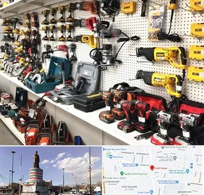 فروشگاه ابزار و یراق در کارگر جنوبی 