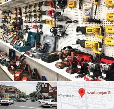 فروشگاه ابزار و یراق در خیابان آذربایجان