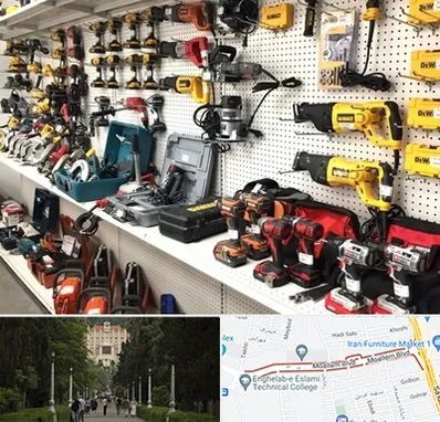 فروشگاه ابزار و یراق در بلوار معلم رشت 