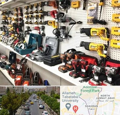 فروشگاه ابزار و یراق در شهران 