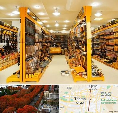 ابزار فروشی در ولیعصر 