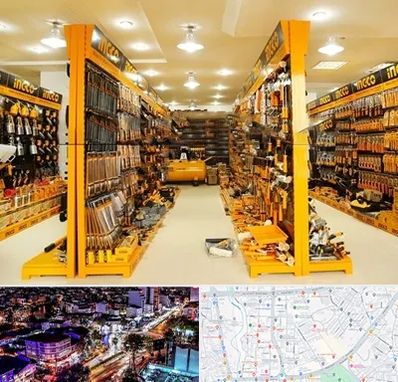 ابزار فروشی در منظریه رشت 