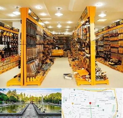 ابزار فروشی در سرسبز 