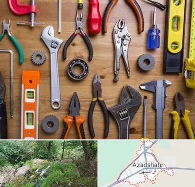 ابزار آلات در آزادشهر