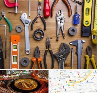 ابزار آلات در میدان ولیعصر 