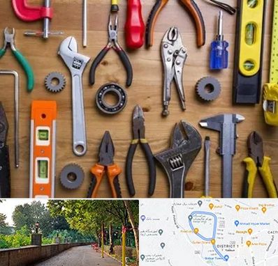 ابزار آلات در فلکه گاز رشت 