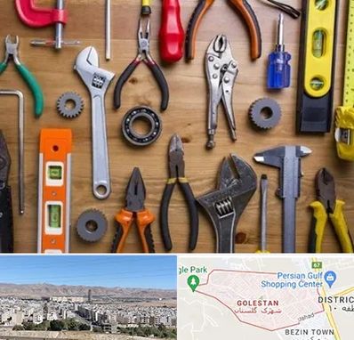 ابزار آلات در شهرک گلستان شیراز 
