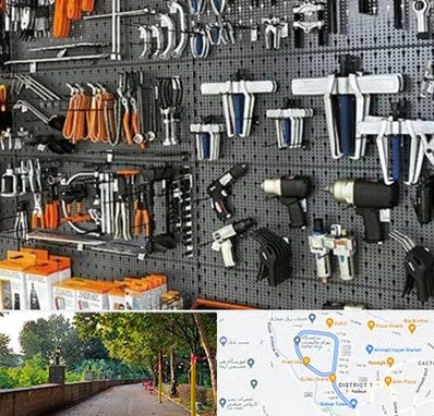 ابزار برقی در فلکه گاز رشت 