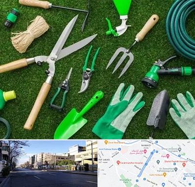 فروشگاه ابزارآلات باغبانی در خیابان ملاصدرا شیراز 