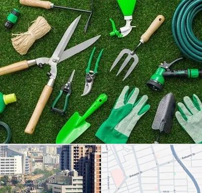 فروشگاه ابزارآلات باغبانی در خیابان بهشتی