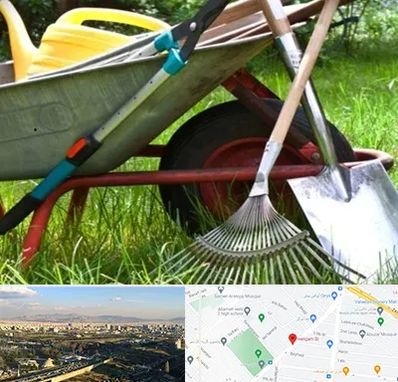 فروشگاه ابزارآلات کشاورزی در هنگام 