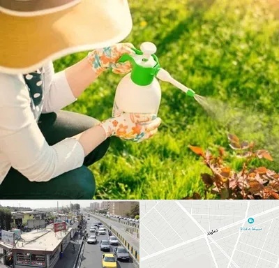 فروش سم حشرات در خیابان دماوند