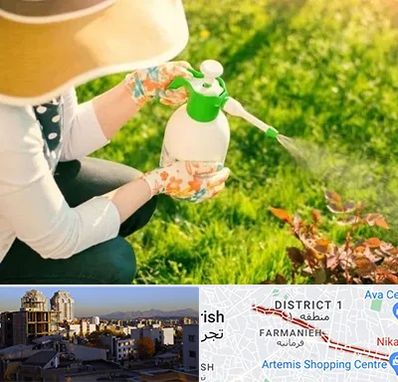 فروش سم حشرات در فرمانیه 