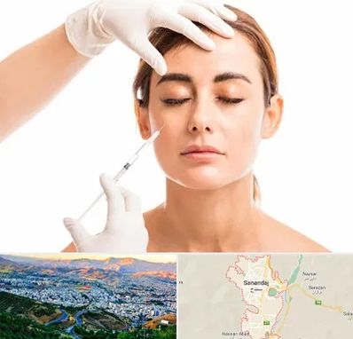 تزریق ژل گونه در سنندج