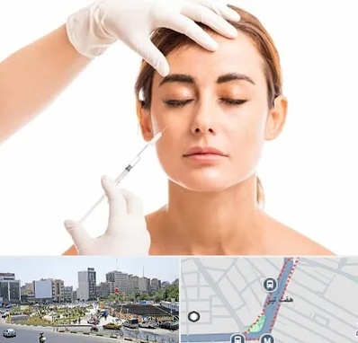 تزریق ژل گونه در هفت تیر