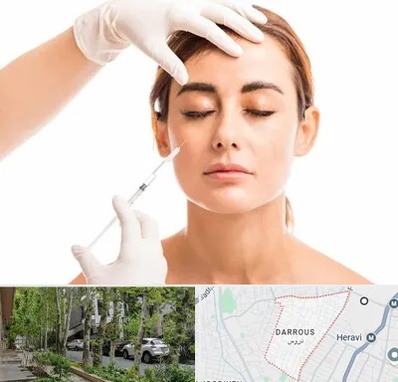 تزریق ژل گونه در دروس