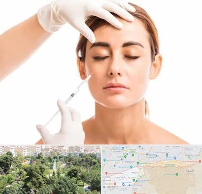 تزریق ژل گونه در منطقه 13 تهران