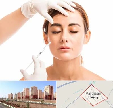 تزریق ژل گونه در پردیسان قم