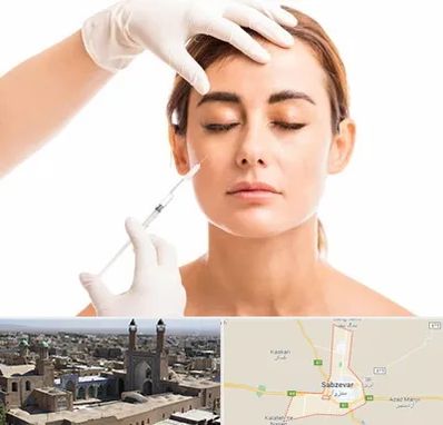 تزریق ژل گونه در سبزوار