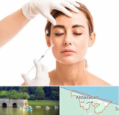 تزریق ژل گونه در عباس آباد