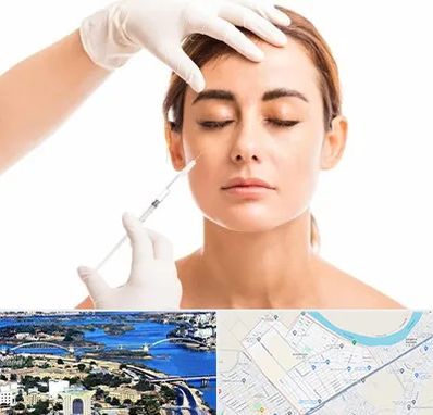 تزریق ژل گونه در کوروش اهواز