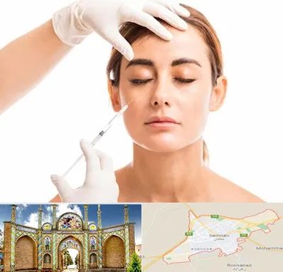 تزریق ژل گونه در سمنان