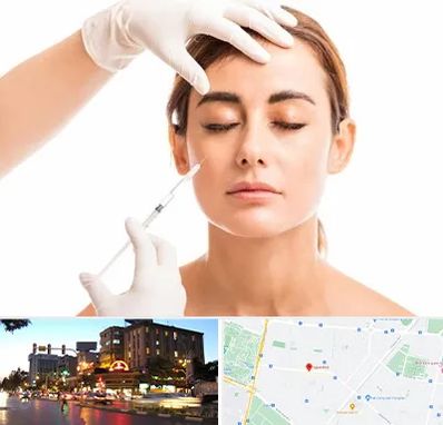 تزریق ژل گونه در بلوار سجاد مشهد