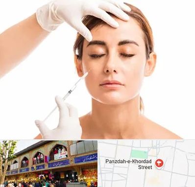 تزریق ژل گونه در 15 خرداد