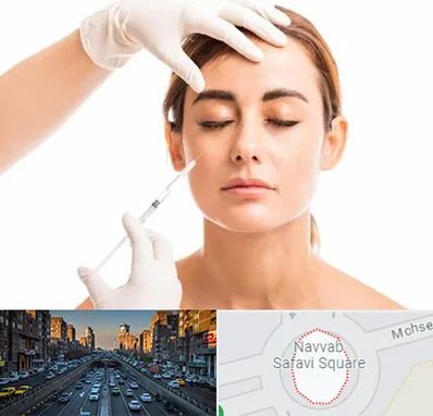 تزریق ژل گونه در نواب