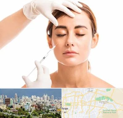 تزریق ژل گونه در شرق تهران