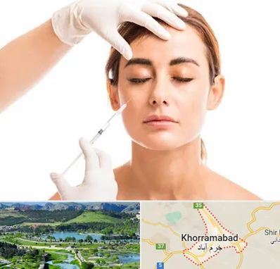 تزریق ژل گونه در خرم آباد