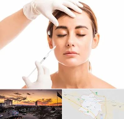 تزریق ژل گونه در قوچان