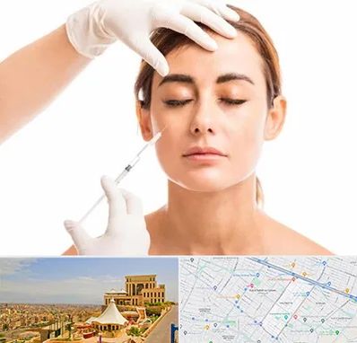 تزریق ژل گونه در هاشمیه مشهد