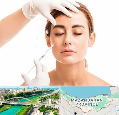 تزریق ژل گونه در مازندران