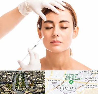 تزریق ژل گونه در نارمک