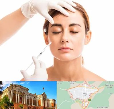 تزریق ژل گونه در خوی