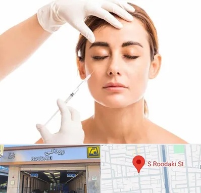 تزریق ژل گونه در رودکی